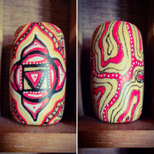 Load image into Gallery viewer, Handpainted chakra beads