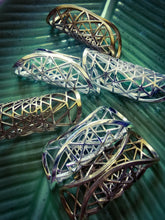 Load image into Gallery viewer, sri yantra cuff - large