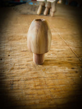 Load image into Gallery viewer, Medium wooden mushroom beads
