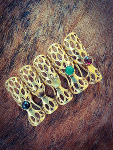 Tree of life crystal cuff - small