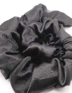 Giant black satin Spiralock